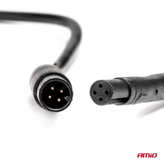 Amio - ΚΑΜΕΡΑ ΟΠΙΣΘΟΠΟΡΕΙΑΣ 12V LED ΜΕ NYΧΤΕΡΙΝΗ ΛΗΨΗ ΒΙΔΩΤΗ HD-310 - 1 TEM. (03530/AM)