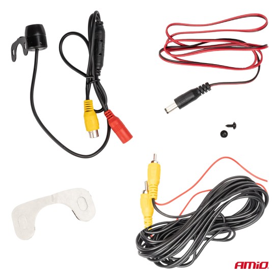 Amio - ΚΑΜΕΡΑ ΟΠΙΣΘΟΠΟΡΕΙΑΣ 12V LED ΜΕ NYΧΤΕΡΙΝΗ ΛΗΨΗ ΚΑΙ ΜΕΤΑΛΛΙΚΗ ΒΑΣΗ ΣΤΗΡΙΞΗΣ HD-320 LED - 1 TEM. (03532/AM)