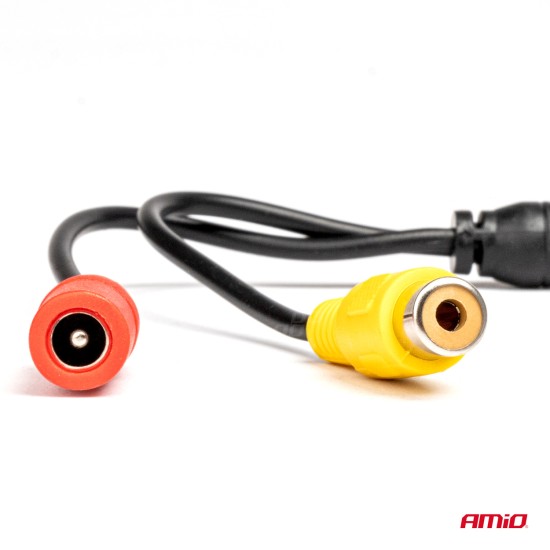 Amio - ΚΑΜΕΡΑ ΟΠΙΣΘΟΠΟΡΕΙΑΣ 12V LED ΜΕ NYΧΤΕΡΙΝΗ ΛΗΨΗ ΚΑΙ ΜΕΤΑΛΛΙΚΗ ΒΑΣΗ ΣΤΗΡΙΞΗΣ HD-320 LED - 1 TEM. (03533/AM)