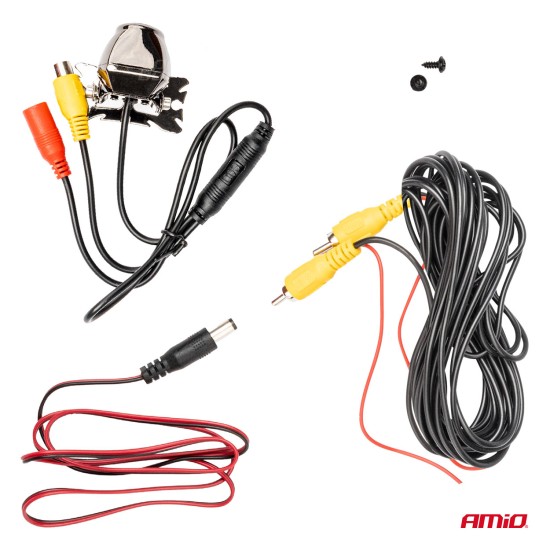 Amio - ΚΑΜΕΡΑ ΟΠΙΣΘΟΠΟΡΕΙΑΣ 12V 720pHD ΡΥΘΜΙΣΗ ΚΛΙΣΗΣ ΜΕ ΜΕΤΑΛΛΙΚΗ ΒΑΣΗ ΣΤΗΡΙΞΗΣ HD-321 - 1 TEM. (03535/AM)