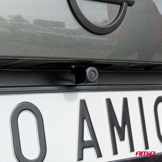 Amio - ΚΑΜΕΡΑ ΟΠΙΣΘΟΠΟΡΕΙΑΣ 12V ΑΣΥΡΜΑΤΗ (WIFI) ΜΕ ΔΥΝΑΤΟΤΗΤΑ ΣΥΝΔΕΣΗΣ ΣΕ SMARTPHONE (IOS/ANDROID) HD-410 - 1 TEM. (03538/AM)