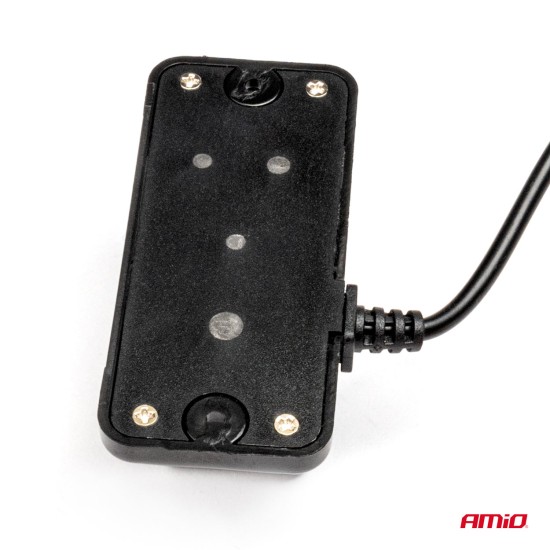 Amio - ΚΑΜΕΡΑ ΟΠΙΣΘΟΠΟΡΕΙΑΣ 12V ΜΕ ΑΙΣΘΗΤΗΡΑ ΣΤΑΘΜΕΥΣΗΣ ΚΑΙ ΒΟΜΒΗΤΗ/ ΕΓΧΡΩΜΗ ΜΕ ΑΝΑΛΥΣΗ ΟΘΟΝΗΣ 720pHD - 1 TEM. (03540/AM)