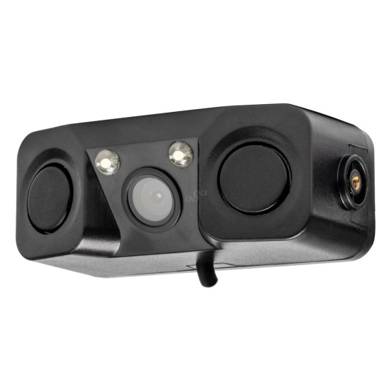 Amio - ΚΑΜΕΡΑ ΟΠΙΣΘΟΠΟΡΕΙΑΣ 12V ΜΕ ΑΙΣΘΗΤΗΡΑ ΣΤΑΘΜΕΥΣΗΣ/ ΒΟΜΒΗΤΗ ΗΧΟΥ ΚΑΙ ΦΩΣ LED ΓΙΑ ΝΥΧΤΕΡΙΝΗ ΛΗΨΗ 720pHD - 1 TEM. (03541/AM)