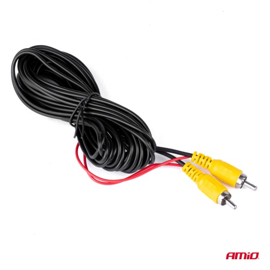 Amio - ΣΥΣΤΗΜΑ ΠΑΡΚΑΡΙΣΜΑΤΟΣ 9-15V ΣΕ ΠΛΑΙΣΙΟ ΠΙΝΑΚΙΔΑΣ ΜΕ ΚΑΜΕΡΑ ΟΠΙΣΘΟΠΟΡΕΙΑΣ ΜΕ 2 ΑΙΣΘΗΤΗΡΕΣ - 1 TEM. (03544/AM)