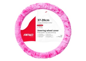 Amio - ΚΑΛΥΜΜΑ ΤΙΜΟΝΙΟΥ ΓΟΥΝΙΝΟ/ΧΝΟΥΔΩΤΟ (M) 37-39cm SWC-54-M ΣΕ ΡΟΖΧΡΩΜΑ - 1 Τεμ. (03567/AM)