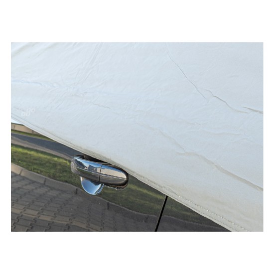 Amio - ΚΟΥΚΟΥΛΑ ΜΙΣΗ / ΗΜΙ-ΚΑΛΥΜΜΑ ΑΥΤΟΚΙΝΗΤΟΥ SEDAN (L) ΣΕ ΓΚΡΙ ΧΡΩΜΑ ΜΕ ΤΣΑΝΤΑ ΜΕΤΑΦΟΡΑΣ - 1 ΤΕΜ. (03570/AM)