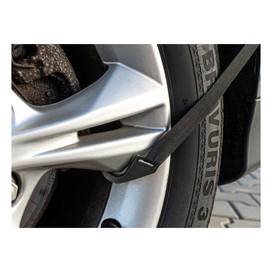 Amio - ΚΟΥΚΟΥΛΑ ΜΙΣΗ / ΗΜΙ-ΚΑΛΥΜΜΑ ΑΥΤΟΚΙΝΗΤΟΥ SEDAN (XL) ΣΕ ΓΚΡΙ ΧΡΩΜΑ ΜΕ ΤΣΑΝΤΑ ΜΕΤΑΦΟΡΑΣ - 1 ΤΕΜ. (03571/AM)