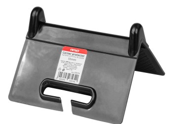 Amio - ΓΩΝΙΑ ΠΡΟΣΤΑΣΙΑΣ ΦΟΡΤΙΟΥ ΓΙΑ ΙΜΑΝΤΕΣ ΔΕΣΙΜΑΤΟΣ ΠΛΑΣΤΙΚΗ ΣΕ ΜΑΥΡΟ ΧΡΩΜΑ - 1 ΤΕΜ. (03574/AM)