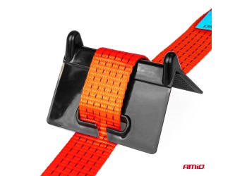 Amio - ΓΩΝΙΑ ΠΡΟΣΤΑΣΙΑΣ ΦΟΡΤΙΟΥ ΓΙΑ ΙΜΑΝΤΕΣ ΔΕΣΙΜΑΤΟΣ ΠΛΑΣΤΙΚΗ ΣΕ ΜΑΥΡΟ ΧΡΩΜΑ - 1 ΤΕΜ. (03574/AM)