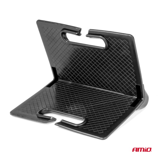 Amio - ΓΩΝΙΑ ΠΡΟΣΤΑΣΙΑΣ ΦΟΡΤΙΟΥ ΓΙΑ ΙΜΑΝΤΕΣ ΔΕΣΙΜΑΤΟΣ ΠΛΑΣΤΙΚΗ ΣΕ ΜΑΥΡΟ ΧΡΩΜΑ - 1 ΤΕΜ. (03574/AM)