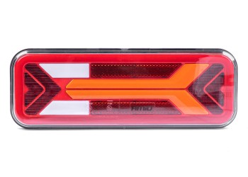 Amio - ΦΑΝΑΡΙ ΤΡΕΙΛΕΡ / ΦΟΡΤΗΓΟΥ ΠΙΣΩ 10-30V DYNAMIC LED 5 ΧΡΗΣΕΩΝ ΔΕΞΙ 305x140x35 mm RCL-09-R - 1 ΤΕΜ. (03576/AM)