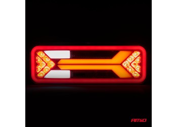 Amio - ΦΑΝΑΡΙ ΤΡΕΙΛΕΡ / ΦΟΡΤΗΓΟΥ ΠΙΣΩ 10-30V DYNAMIC LED 5 ΧΡΗΣΕΩΝ ΔΕΞΙ 305x140x35 mm RCL-09-R - 1 ΤΕΜ. (03576/AM)