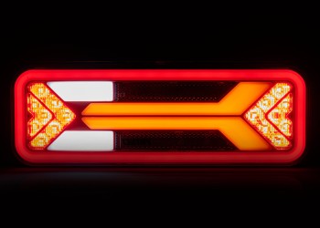 Amio - ΦΑΝΑΡΙ ΤΡΕΙΛΕΡ / ΦΟΡΤΗΓΟΥ ΠΙΣΩ 10-30V DYNAMIC LED 5 ΧΡΗΣΕΩΝ ΔΕΞΙ 305x140x35 mm RCL-09-R - 1 ΤΕΜ. (03576/AM)