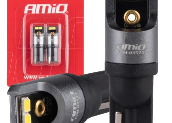 Amio - ΛΑΜΠΑΚΙΑ T10 W5W 12/24V 6.000K 4xSMD LED CAN-BUS ΛΕΥΚΟ 2016 PRO SERIES - 2 Τεμ. (03577/AM)