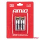 Amio - ΛΑΜΠΑΚΙΑ T10 W5W 12/24V 6.000K 4xSMD LED CAN-BUS ΛΕΥΚΟ 2016 PRO SERIES - 2 Τεμ. (03577/AM)