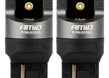 Amio - ΛΑΜΠΑΚΙΑ W21/5W 7443 12/24V 6.000K 4xSMD LED CAN-BUS ΛΕΥΚΟ PRO SERIES - 2 Τεμ. (03591/AM)
