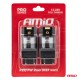 Amio - ΛΑΜΠΑΚΙΑ P27/7W 3157 12/24V 6.000K 2xSMD LED FULL CAN-BUS ΛΕΥΚΟ PRO SERIES - 2 Τεμ. (03598/AM)
