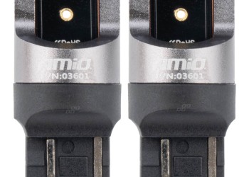 Amio - ΛΑΜΠΑΚΙΑ W21/5W 7443 12/24V 6.000K 2xSMD LED FULL CAN-BUS ΛΕΥΚΟ PRO SERIES - 2 Τεμ. (03601/AM)