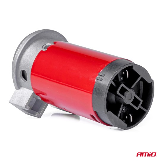 Amio - ΚΟΡΝΑ ΠΝΕΥΜΑΤΙΚΗ ΜΟΝΗ 12V (ΜΗΚΟΣ:45 cm ΔΙΑΜΕΤΡΟΣ ΕΞΟΔΟΥ: 9cm) ΧΡΩΜΙΟΥ - 1 Τεμ. (03618/AM)