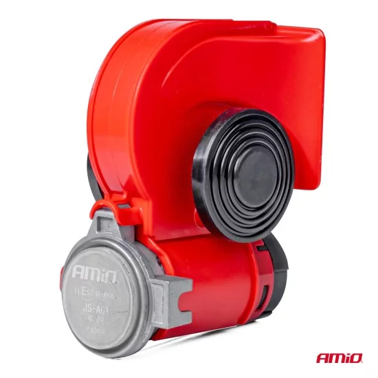 Amio - ΚΟΡΝΑ 12V 139db ΜΕ ΕΝΣΩΜΑΤΩΜΕΝΟ ΣΥΜΠΙΕΣΤΗ ΚΑΙ ΡΕΛΕ - 1 ΤΕΜ. (03619/AM)