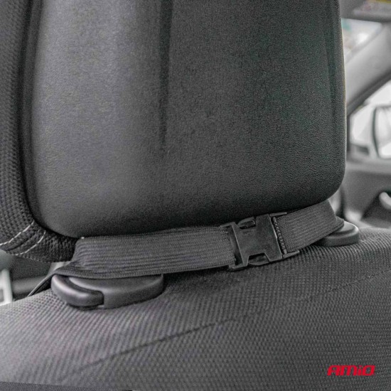 Amio - ΠΛΑΤΟΚΑΘΙΣΜΑ ΘΕΡΜΑΙΝΟΜΕΝΟ 12V 98x48cm ΑΦΡΩΔΕΣ ΥΛΙΚΟ ΚΑΙ ΥΦΑΣΜΑ ΜΑΥΡΟ - 1 τεμ. (03623/AM)