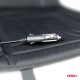 Amio - ΠΛΑΤΟΚΑΘΙΣΜΑ ΘΕΡΜΑΙΝΟΜΕΝΟ 12V 98x48cm ΑΦΡΩΔΕΣ ΥΛΙΚΟ ΚΑΙ ΥΦΑΣΜΑ ΜΑΥΡΟ - 1 τεμ. (03623/AM)
