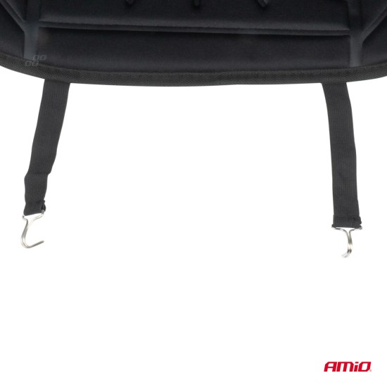 Amio - ΠΛΑΤΟΚΑΘΙΣΜΑ ΘΕΡΜΑΙΝΟΜΕΝΟ 12V 98x48cm ΑΦΡΩΔΕΣ ΥΛΙΚΟ ΚΑΙ ΥΦΑΣΜΑ ΜΑΥΡΟ - 1 τεμ. (03623/AM)