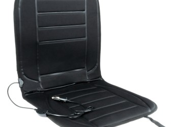 Amio - ΠΛΑΤΟΚΑΘΙΣΜΑ ΘΕΡΜΑΙΝΟΜΕΝΟ 12V 98x50cm ΑΦΡΩΔΕΣ ΥΛΙΚΟ ΚΑΙ ΥΦΑΣΜΑ ΜΑΥΡΟ - 1 ΤΕΜ. (03624/AM)