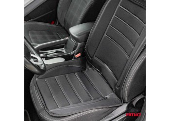 Amio - ΠΛΑΤΟΚΑΘΙΣΜΑ ΘΕΡΜΑΙΝΟΜΕΝΟ 12V 98x50cm ΑΦΡΩΔΕΣ ΥΛΙΚΟ ΚΑΙ ΥΦΑΣΜΑ ΜΑΥΡΟ - 1 ΤΕΜ. (03624/AM)