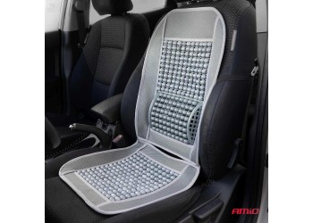 Amio - ΠΛΑΤΟΚΑΘΙΣΜΑ ΜΕ ΧΑΝΤΡΕΣ ΚΑΙ ΜΑΞΙΛΑΡΑΚΙ ΜΕΣΗΣ ΠΟΛΥΕΣΤΕΡΙΚΟ ΥΦΑΣΜΑ 97x44cm ΓΚΡΙ - 1 Τεμ. (03641/AM)