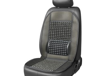 Amio - ΠΛΑΤΟΚΑΘΙΣΜΑ ΜΕ ΧΑΝΤΡΕΣ ΚΑΙ ΜΑΞΙΛΑΡΑΚΙ ΜΕΣΗΣ ΠΟΛΥΕΣΤΕΡΙΚΟ ΥΦΑΣΜΑ 97x44cm ΜΑΥΡΟ - 1 Τεμ. (03642/AM)