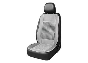 Amio - ΠΛΑΤΟΚΑΘΙΣΜΑ ΜΕ ΞΥΛΙΝΕΣ ΜΠΙΛΙΕΣ & ΥΠΟΣΤΗΡΙΞΗ ΣΤΗΝ ΜΕΣΗ ΣΕ ΓΚΡΙ ΧΡΩΜΑ - 1 ΤΕΜ. (03643/AM)