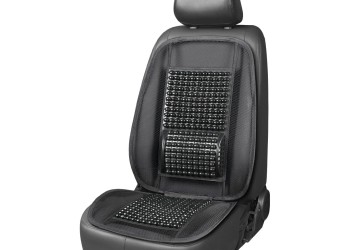 Amio - ΠΛΑΤΟΚΑΘΙΣΜΑ ΜΕ ΧΑΝΤΡΕΣ ΚΑΙ ΜΑΞΙΛΑΡΑΚΙ ΜΕΣΗΣ ΜΕ ΔΙΑΠΝΕΟΝ ΥΦΑΣΜΑ 98x49cm ΜΑΥΡΟ - 1 Τεμ. (03645/AM)