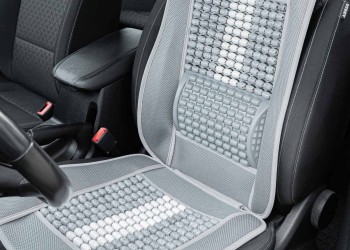 Amio - ΠΛΑΤΟΚΑΘΙΣΜΑ ΜΕ ΞΥΛΙΝΕΣ ΜΠΙΛΙΕΣ ΠΡΟΣΚΕΦΑΛΟ & ΥΠΟΣΤΗΡΙΞΗ ΣΤΗΝ ΜΕΣΗ ΓΚΡΙ/ΛΕΥΚΟ - 1 ΤΕΜ. (03647/AM)