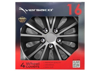 Amio - ΤΑΣΙΑ 16" RAPIDE NC SILVER BLACK- ΣΕΤ 4 ΤΕΜ. ΣΕ ΚΟΥΤΙ (0365/AM)