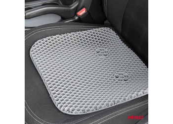 Amio - ΜΑΞΙΛΑΡΙ ΚΑΘΙΣΜΑΤΟΣ ΠΛΑΣΤΙΚΟ/GEL 42x40x5cm ΓΚΡΙ ΧΡΩΜΑ - 1 Τεμ. (03651/AM)