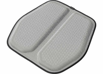 Amio - ΜΑΞΙΛΑΡΙ ΚΑΘΙΣΜΑΤΟΣ ΑΠΟ GEL ΚΑΙ ΔΙΑΠΝΕΟΝ ΥΦΑΣΜΑ 46x46cm ΓΚΡΙ ΧΡΩΜΑ - 1 Τεμ. (03653/AM)