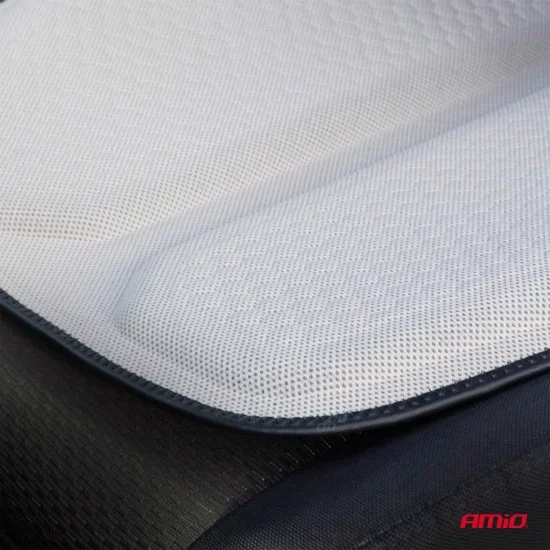 Amio - ΜΑΞΙΛΑΡΙ ΚΑΘΙΣΜΑΤΟΣ ΑΠΟ GEL ΚΑΙ ΔΙΑΠΝΕΟΝ ΥΦΑΣΜΑ 46x46cm ΓΚΡΙ ΧΡΩΜΑ - 1 Τεμ. (03653/AM)