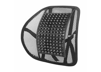 Amio - ΜΑΞΙΛΑΡΙ ΠΛΑΤΗΣ ΚΑΘΙΣΜΑΤΟΣ/ΚΑΡΕΚΛΑΣ ΜΕ ΧΑΝΤΡΕΣ ΑΠΟ ΕΥΚΑΜΠΤΟ ΠΛΕΓΜΑ 42x41x8cm - 1 ΤΕΜ. (03654/AM)