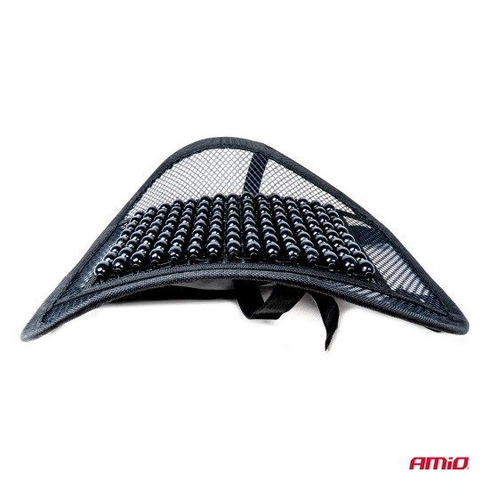 Amio - ΜΑΞΙΛΑΡΙ ΠΛΑΤΗΣ ΚΑΘΙΣΜΑΤΟΣ/ΚΑΡΕΚΛΑΣ ΜΕ ΧΑΝΤΡΕΣ ΑΠΟ ΕΥΚΑΜΠΤΟ ΠΛΕΓΜΑ 42x41x8cm - 1 ΤΕΜ. (03654/AM)