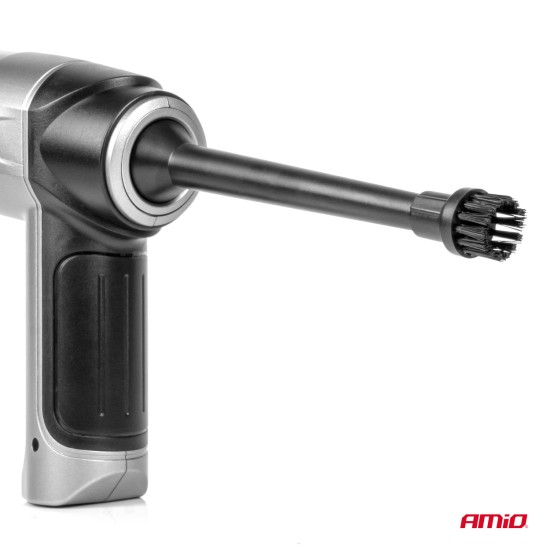 Amio - ΗΛΕΚΤΡΙΚΟ ΣΚΟΥΠΑΚΙ ΧΕΙΡΟΣ ΑΣΥΡΜΑΤΟ 40W ΜΕ 6 ΕΞΑΡΤΗΜΑΤΑ ΚΑΘΑΡΙΣΜΟΥ ΚΑΙ ΚΑΛΩΔΙΟ USB-C 7.4V 20min - 1 Τεμ. (03692/AM)