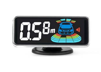 Amio - ΟΘΟΝΗ LED 3D 12V 8x3,5cm ΜΕ ΚΑΛΩΔΙΟ 5m - 1 Τεμ. (03694/AM)