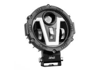 Amio - ΠΡΟΒΟΛΕΑΣ ΕΡΓΑΣΙΑΣ ΣΤΡΟΓΓΥΛΟΣ V-LIGHT 5.500lm 9>36V 60W 6.000K Φ198x172x60mm 4 ΧΡΗΣΕΩΝ - 1 ΤΕΜ. (03697/AM)