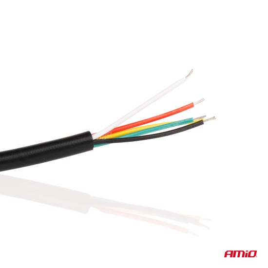 Amio - ΠΡΟΒΟΛΕΑΣ ΕΡΓΑΣΙΑΣ ΣΤΡΟΓΓΥΛΟΣ V-LIGHT 5.500lm 9>36V 60W 6.000K Φ198x172x60mm 4 ΧΡΗΣΕΩΝ - 1 ΤΕΜ. (03697/AM)