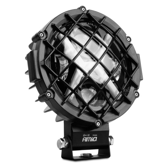 Amio - ΠΡΟΒΟΛΕΑΣ ΕΡΓΑΣΙΑΣ ΣΤΡΟΓΓΥΛΟΣ X-LIGHT 5.500lm 9>36V 60W 6.000K 9 led Φ170x170x65mm 4 ΧΡΗΣΕΩΝ - 1 ΤΕΜ. (03698/AM)