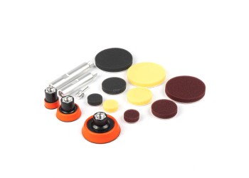 Amio - ΣΦΟΥΓΓΑΡΙΑ ΤΡΙΒΕΙΟΥ 25/50/70mm ME ΑΝΤΑΠΤΟΡΕΣ ΓΙΑ ΔΡΑΠΑΝΟ ΣΕΤ - 15 ΤΕΜ. (03700/AM)