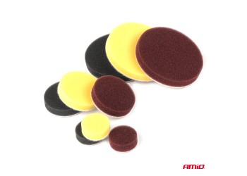 Amio - ΣΦΟΥΓΓΑΡΙΑ ΤΡΙΒΕΙΟΥ 25/50/70mm ME ΑΝΤΑΠΤΟΡΕΣ ΓΙΑ ΔΡΑΠΑΝΟ ΣΕΤ - 15 ΤΕΜ. (03700/AM)