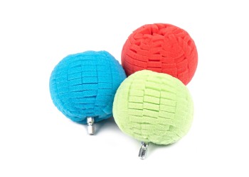 Amio - ΒΟΥΡΤΣΑΚΙΑ ΓΥΑΛΙΣΜΑΤΟΣ ΖΑΝΤΩΝ ΣΤΡΟΓΓΥΛΑ 75mm ΓΙΑ ΔΡΑΠΑΝΟ - 3 Τεμ. (03702/AM)