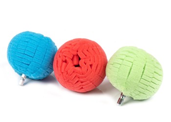 Amio - ΒΟΥΡΤΣΑΚΙΑ ΓΥΑΛΙΣΜΑΤΟΣ ΖΑΝΤΩΝ ΣΤΡΟΓΓΥΛΑ 75mm ΓΙΑ ΔΡΑΠΑΝΟ - 3 Τεμ. (03702/AM)