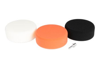 Amio - ΣΦΟΥΓΓΑΡΙA ΤΡΙΒΕΙΟΥ ΓΥΑΛΙΣΜΑΤΟΣ 150mm ΓΙΑ ΔΡΑΠΑΝΟ - 3 Τεμ. (03703/AM)